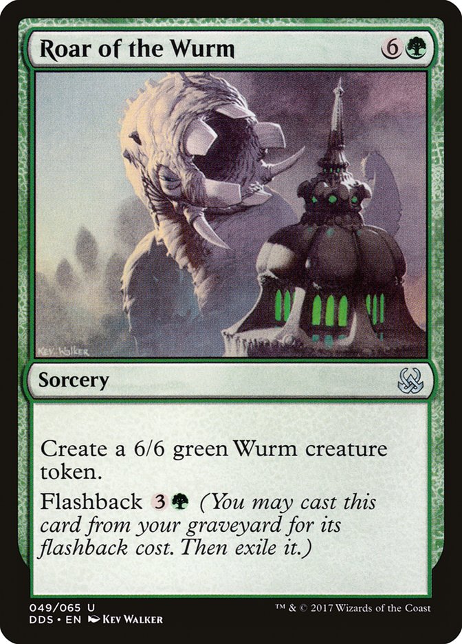 Roar of the Wurm [Duel Decks: Mind vs. Might] MTG Single Magic: The Gathering | Red Claw Gaming