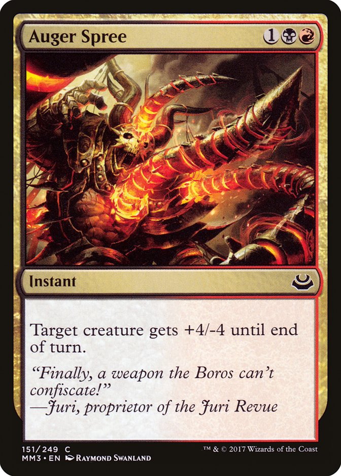 Auger Spree [Modern Masters 2017] MTG Single Magic: The Gathering | Red Claw Gaming