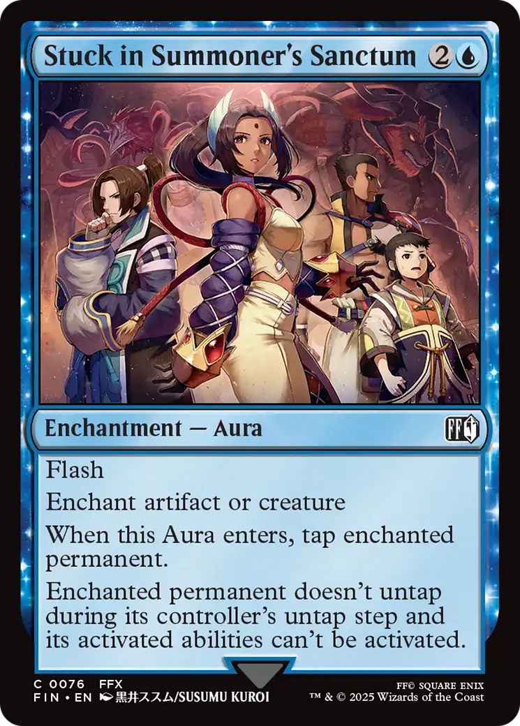 Stuck in Summoner's Sanctum [FINAL FANTASY] MTG Single Magic: The Gathering | Red Claw Gaming