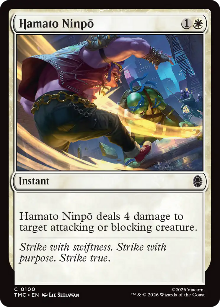Hamato Ninpo [Teenage Mutant Ninja Turtles Commander] MTG Single Magic: The Gathering | Red Claw Gaming