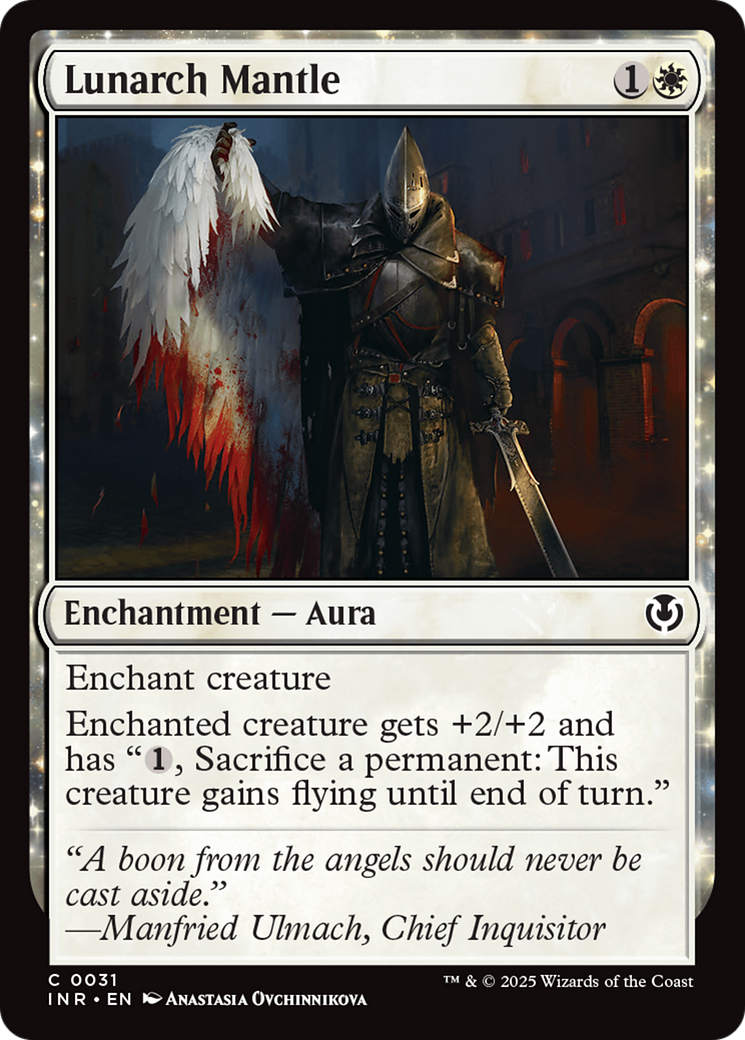Lunarch Mantle [Innistrad Remastered] MTG Single Magic: The Gathering | Red Claw Gaming
