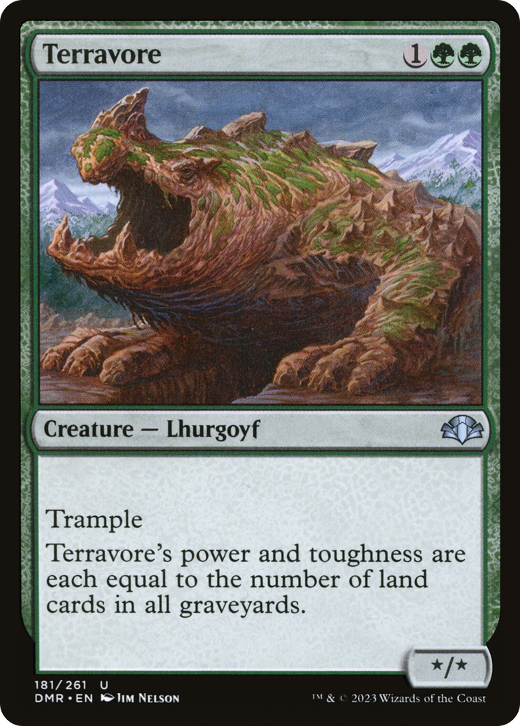 Terravore [Dominaria Remastered] MTG Single Magic: The Gathering | Red Claw Gaming