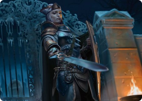 Cemetery Protector Art Card [Innistrad: Crimson Vow Art Series] MTG Single Magic: The Gathering | Red Claw Gaming
