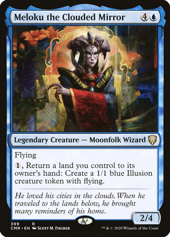 Meloku the Clouded Mirror [Commander Legends] MTG Single Magic: The Gathering | Red Claw Gaming