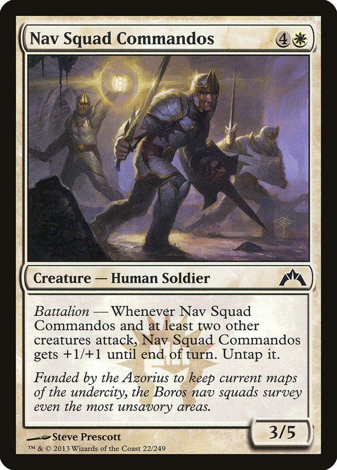 Nav Squad Commandos [Gatecrash] MTG Single Magic: The Gathering | Red Claw Gaming