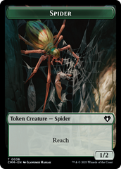 Wurm // Spider Double-Sided Token [Commander Masters Tokens] MTG Single Magic: The Gathering | Red Claw Gaming