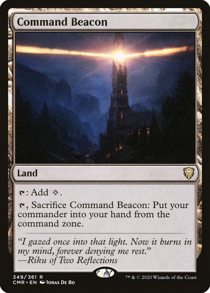 Command Beacon [Commander Legends] MTG Single Magic: The Gathering | Red Claw Gaming