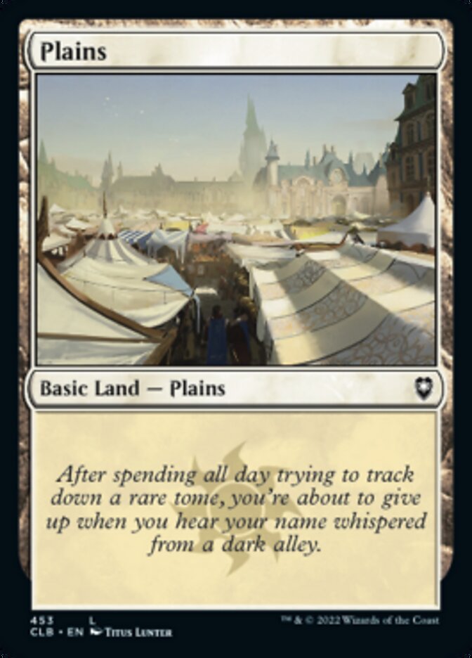 Plains (453) [Commander Legends: Battle for Baldur's Gate] MTG Single Magic: The Gathering | Red Claw Gaming