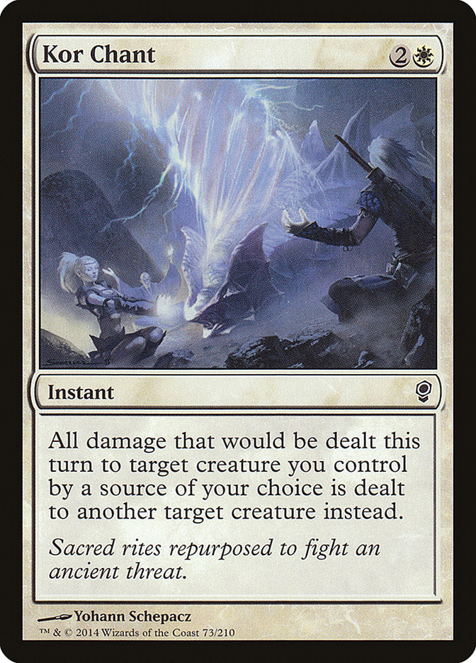 Kor Chant [Conspiracy] MTG Single Magic: The Gathering | Red Claw Gaming