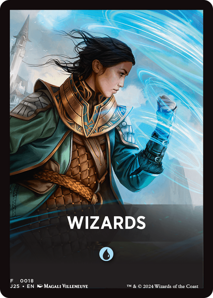 Wizards Theme Card [Foundations Jumpstart Front Cards] MTG Single Magic: The Gathering | Red Claw Gaming
