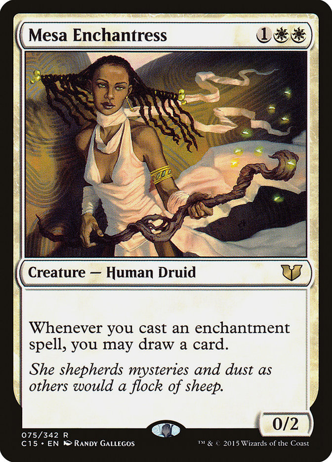 Mesa Enchantress [Commander 2015] MTG Single Magic: The Gathering | Red Claw Gaming