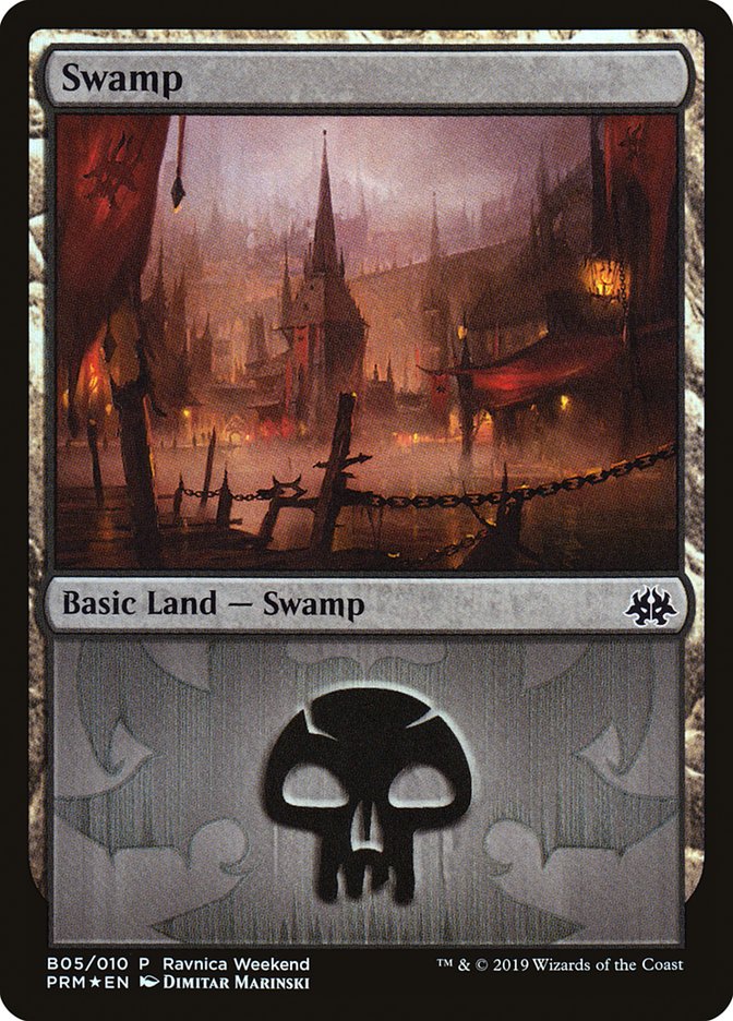 Swamp (B05) [Ravnica Allegiance Guild Kit] MTG Single Magic: The Gathering | Red Claw Gaming