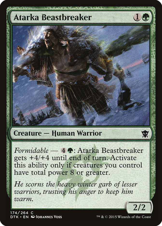Atarka Beastbreaker [Dragons of Tarkir] MTG Single Magic: The Gathering | Red Claw Gaming