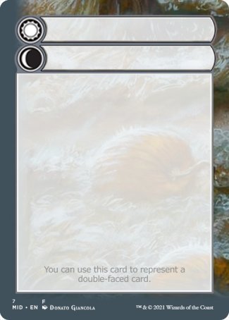 Helper Card (7/9) [Innistrad: Midnight Hunt Tokens] MTG Single Magic: The Gathering | Red Claw Gaming