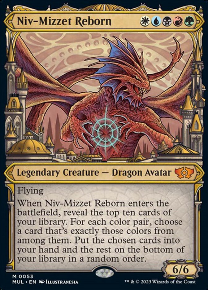Niv-Mizzet Reborn [Multiverse Legends] MTG Single Magic: The Gathering | Red Claw Gaming
