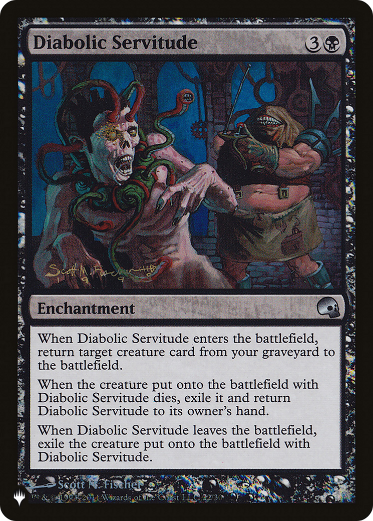 Diabolic Servitude [The List] MTG Single Magic: The Gathering | Red Claw Gaming