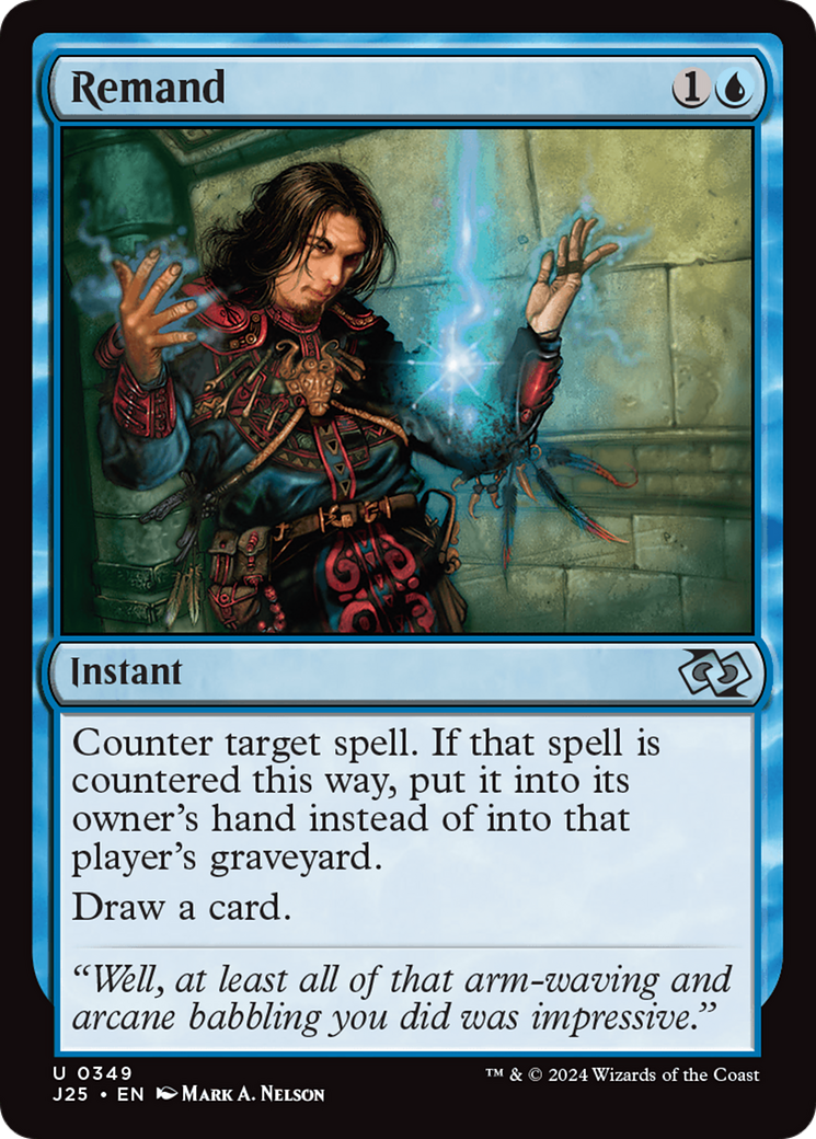 Remand [Foundations Jumpstart] MTG Single Magic: The Gathering | Red Claw Gaming