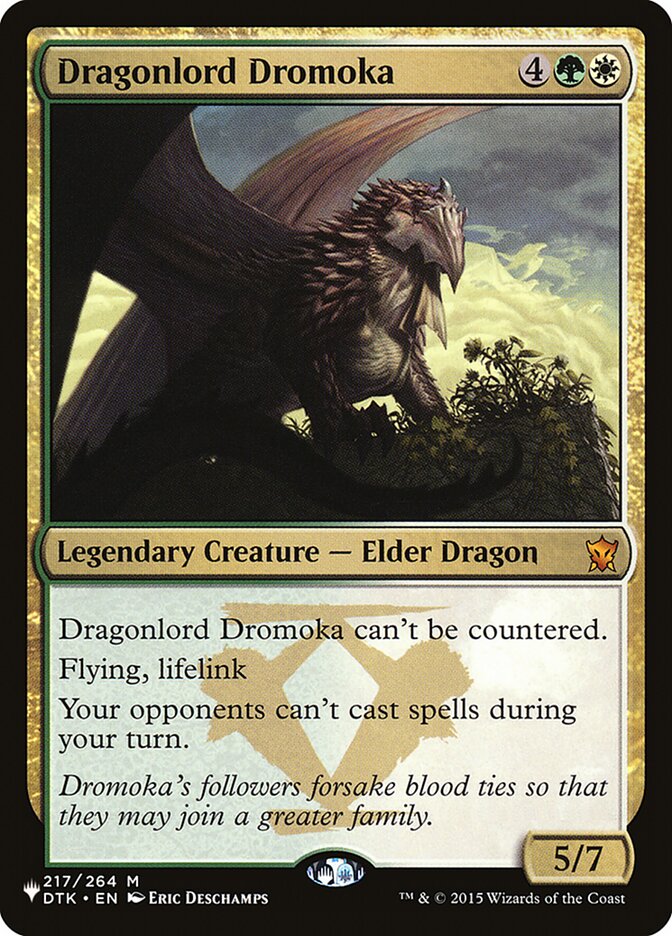 Dragonlord Dromoka [The List] MTG Single Magic: The Gathering | Red Claw Gaming