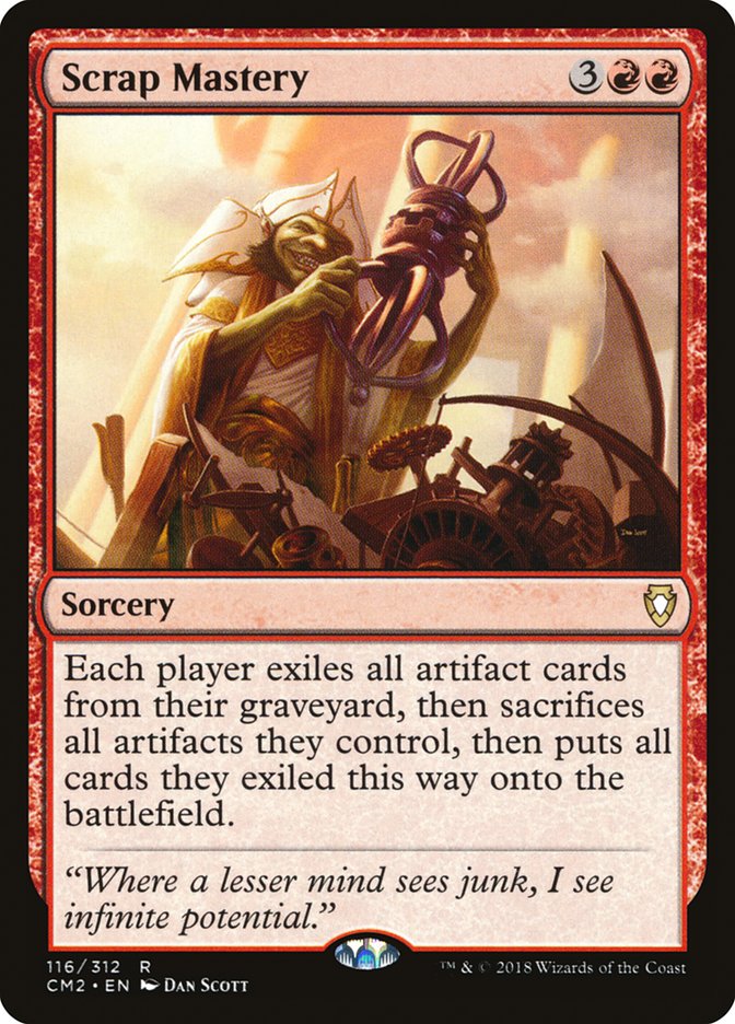 Scrap Mastery [Commander Anthology Volume II] MTG Single Magic: The Gathering | Red Claw Gaming