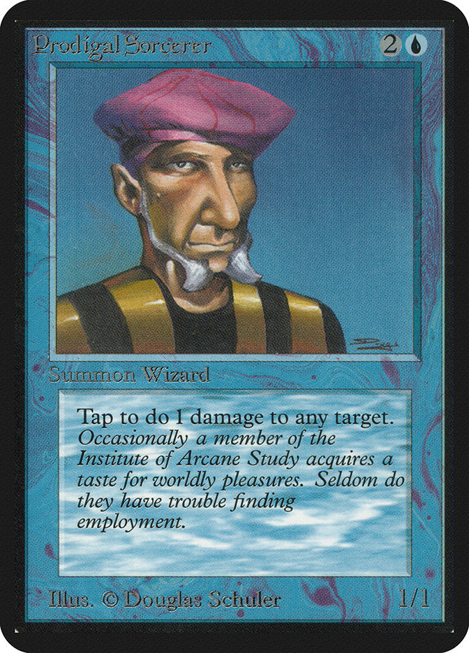 Prodigal Sorcerer [Alpha Edition] MTG Single Magic: The Gathering | Red Claw Gaming