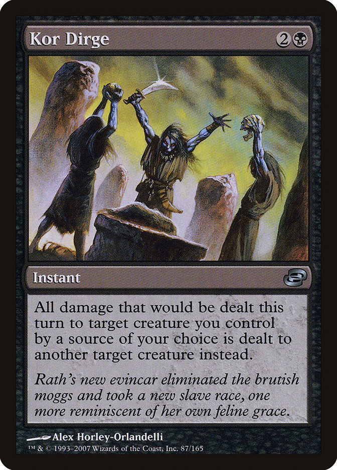 Kor Dirge [Planar Chaos] MTG Single Magic: The Gathering | Red Claw Gaming