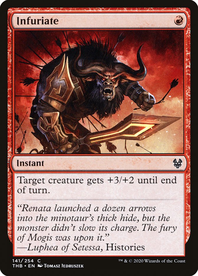 Infuriate [Theros Beyond Death] MTG Single Magic: The Gathering | Red Claw Gaming