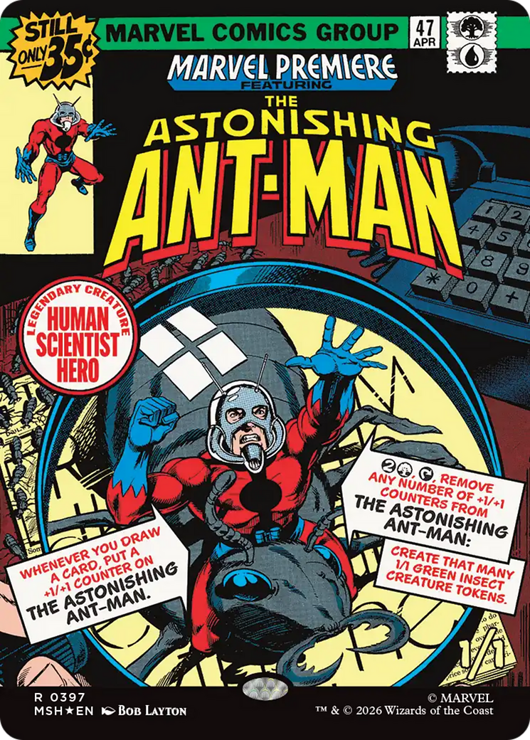 The Astonishing Ant-Man (Borderless) [Marvel Super Heroes] | Red Claw Gaming