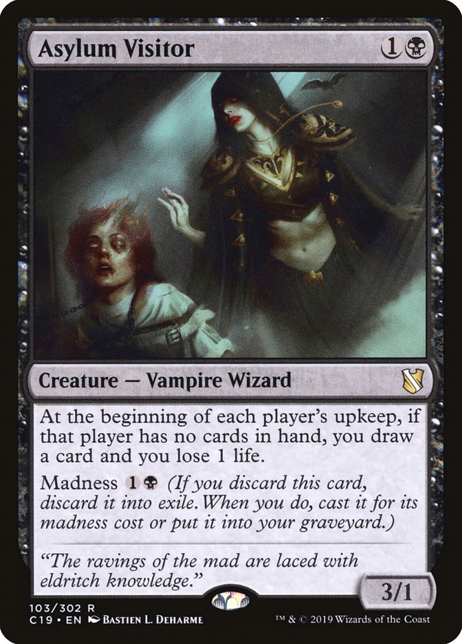 Asylum Visitor [Commander 2019] MTG Single Magic: The Gathering | Red Claw Gaming