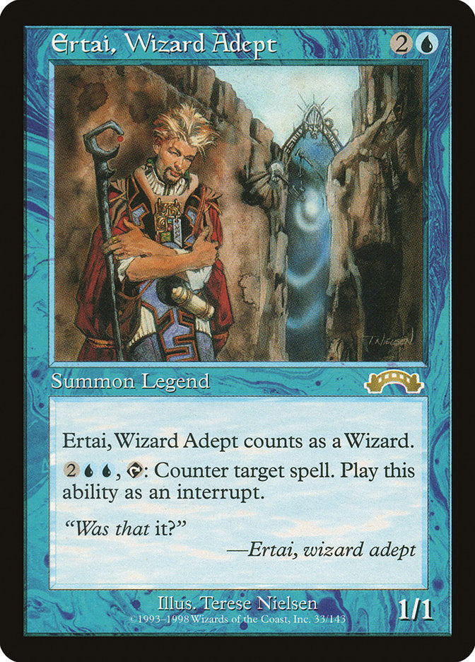 Ertai, Wizard Adept [Exodus] MTG Single Magic: The Gathering | Red Claw Gaming