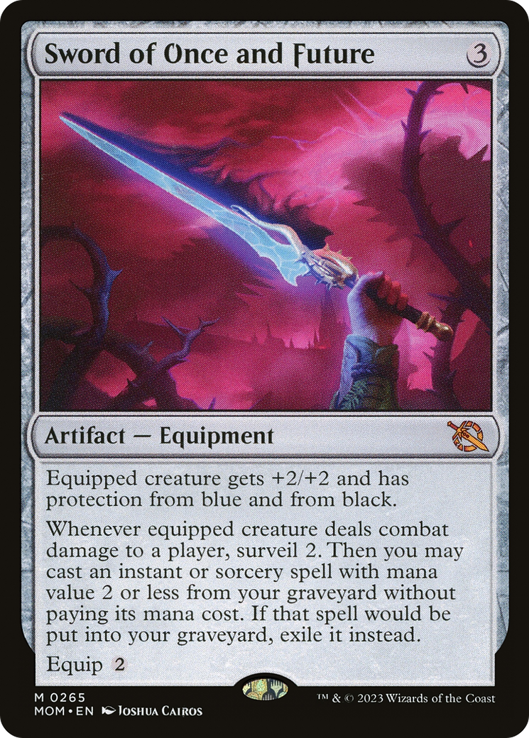 Sword of Once and Future [March of the Machine] MTG Single Magic: The Gathering    | Red Claw Gaming