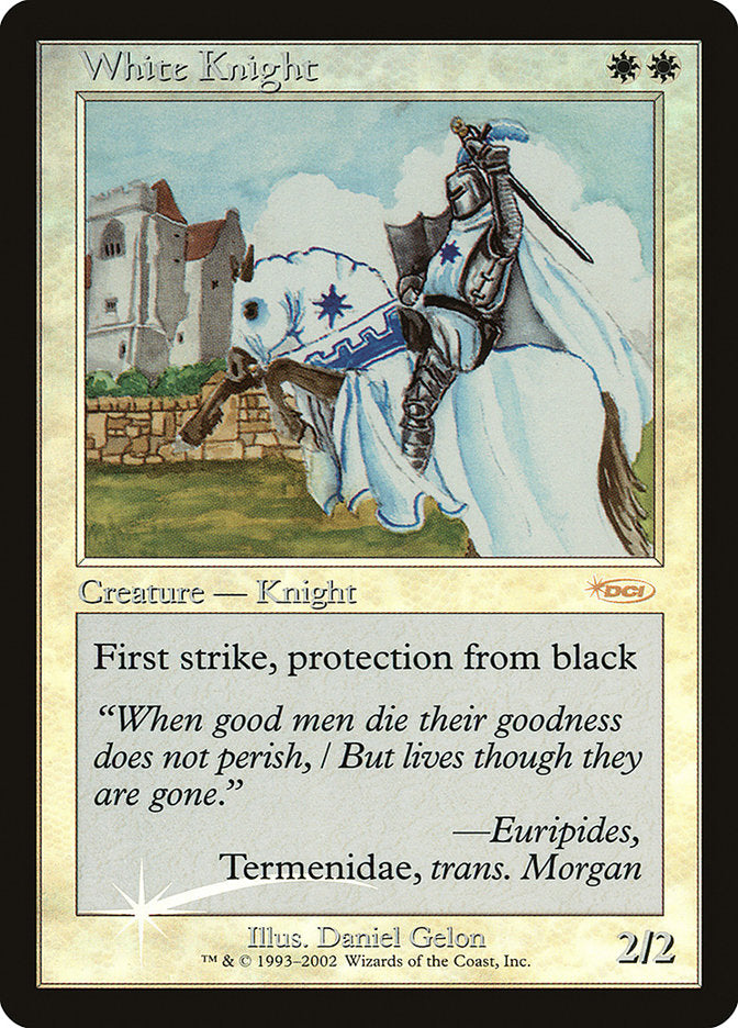 White Knight [Friday Night Magic 2002] MTG Single Magic: The Gathering | Red Claw Gaming