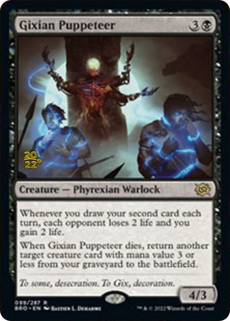 Gixian Puppeteer [The Brothers' War Prerelease Promos] MTG Single Magic: The Gathering | Red Claw Gaming