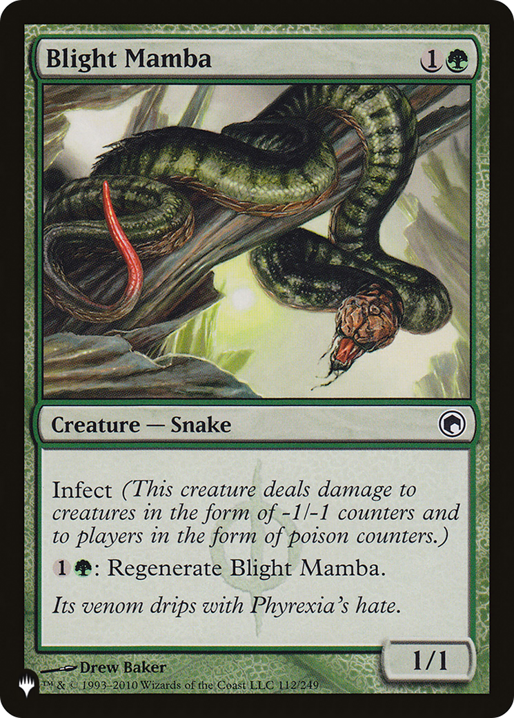 Blight Mamba [The List] MTG Single Magic: The Gathering | Red Claw Gaming