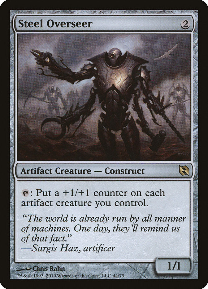 Steel Overseer [Duel Decks: Elspeth vs. Tezzeret] MTG Single Magic: The Gathering | Red Claw Gaming