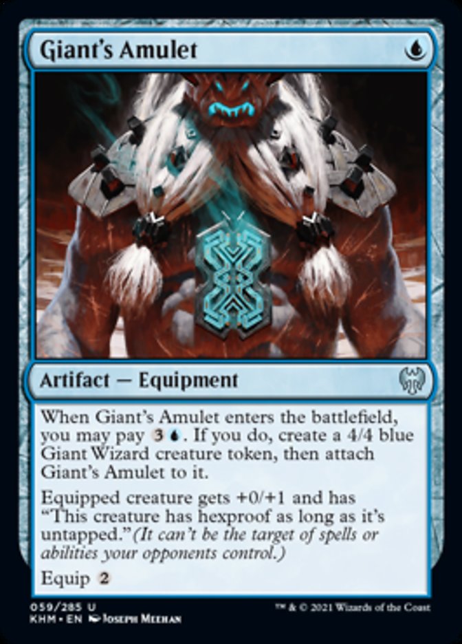Giant's Amulet [Kaldheim] MTG Single Magic: The Gathering | Red Claw Gaming