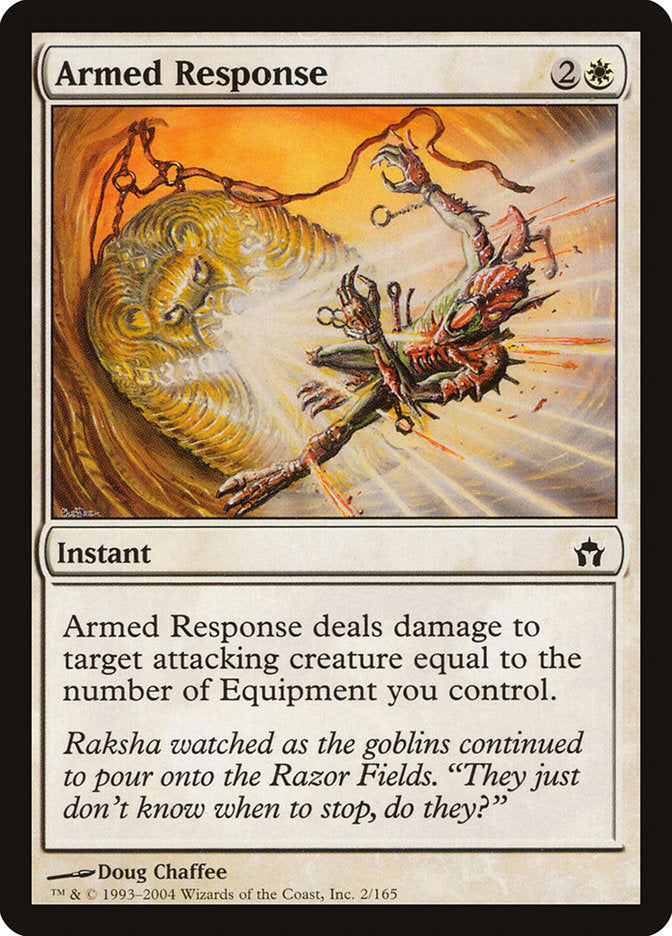 Armed Response [Fifth Dawn] MTG Single Magic: The Gathering | Red Claw Gaming
