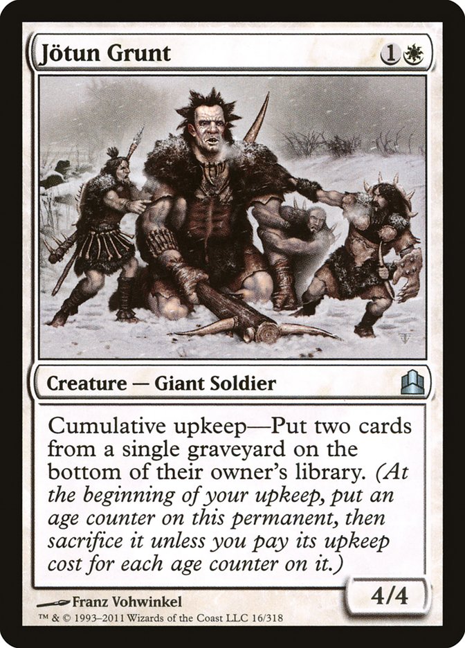 Jotun Grunt [Commander 2011] MTG Single Magic: The Gathering | Red Claw Gaming