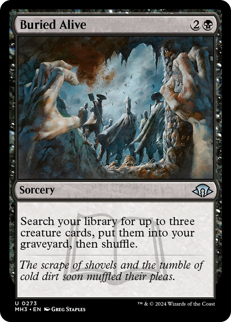 Buried Alive [Modern Horizons 3] MTG Single Magic: The Gathering | Red Claw Gaming