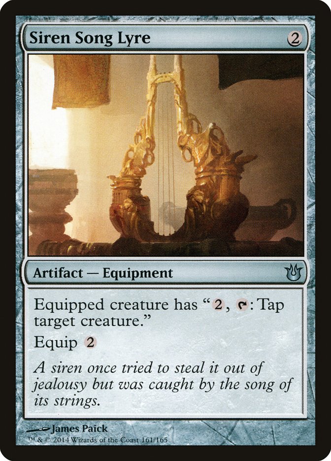 Siren Song Lyre [Born of the Gods] MTG Single Magic: The Gathering | Red Claw Gaming
