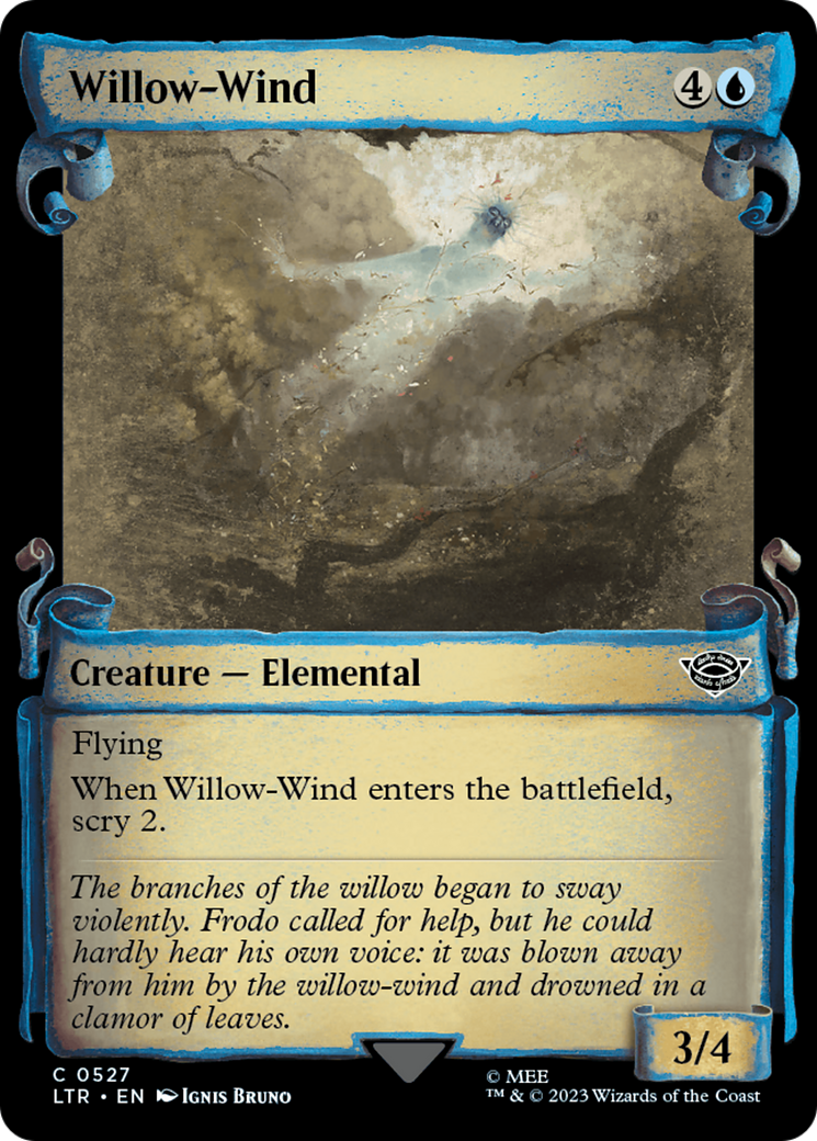 Willow-Wind [The Lord of the Rings: Tales of Middle-Earth Showcase Scrolls] MTG Single Magic: The Gathering | Red Claw Gaming