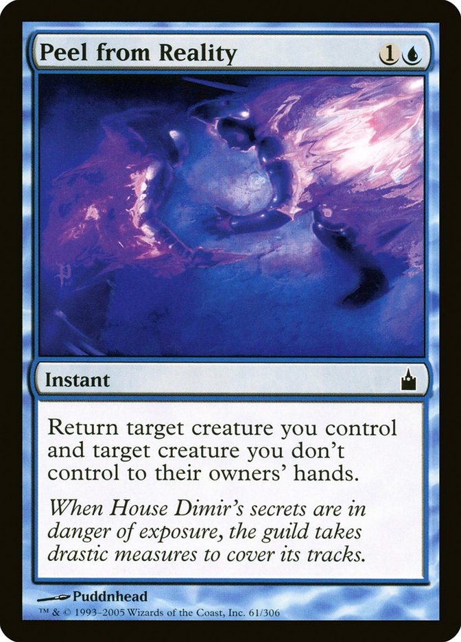 Peel from Reality [Ravnica: City of Guilds] MTG Single Magic: The Gathering | Red Claw Gaming