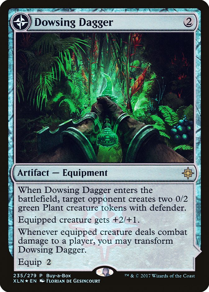 Dowsing Dagger // Lost Vale (Buy-A-Box) [Ixalan Treasure Chest] MTG Single Magic: The Gathering | Red Claw Gaming