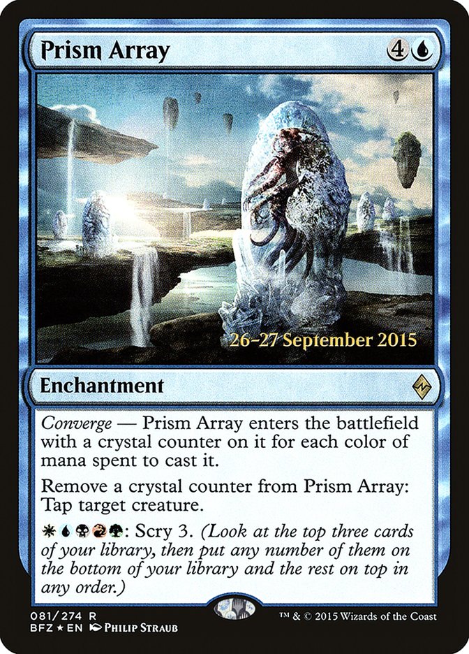 Prism Array [Battle for Zendikar Prerelease Promos] MTG Single Magic: The Gathering | Red Claw Gaming