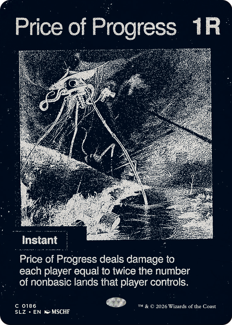 Price of Progress (0186) [Secret Lair x MSCHF: The Zeta Set] | Red Claw Gaming