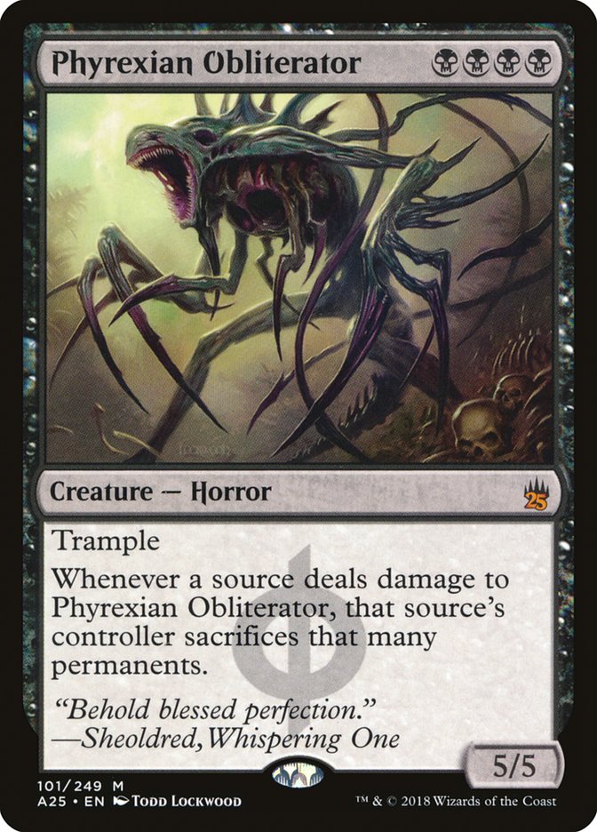 Phyrexian Obliterator [Masters 25] MTG Single Magic: The Gathering | Red Claw Gaming