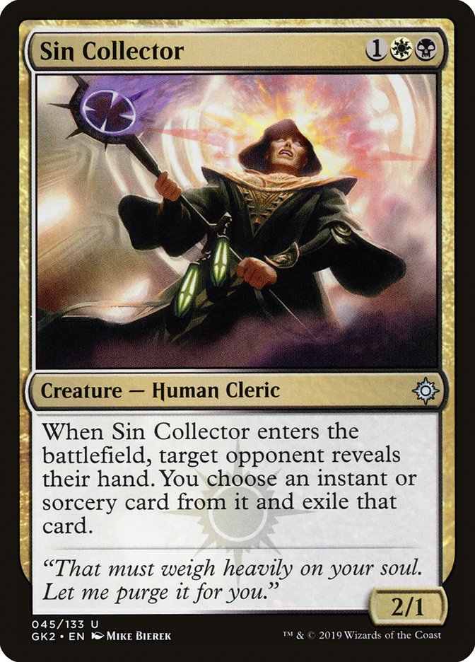 Sin Collector [Ravnica Allegiance Guild Kit] MTG Single Magic: The Gathering | Red Claw Gaming