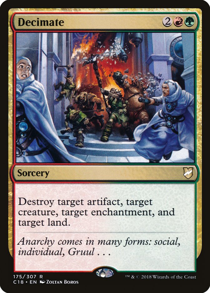 Decimate [Commander 2018] MTG Single Magic: The Gathering | Red Claw Gaming