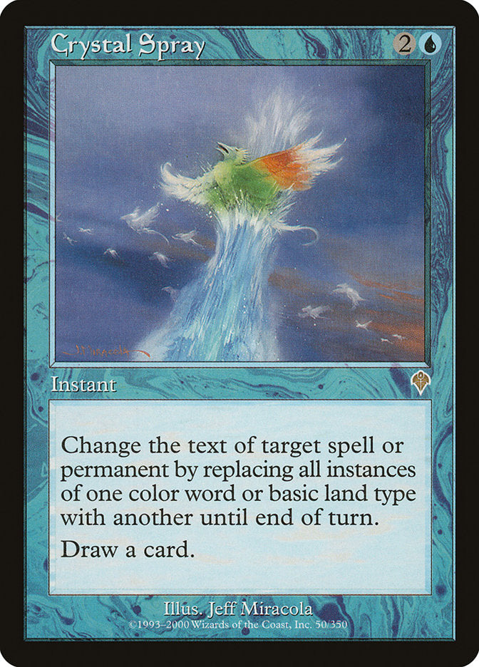 Crystal Spray [Invasion] MTG Single Magic: The Gathering | Red Claw Gaming