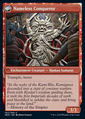 The Shattered States Era // Nameless Conqueror [Kamigawa: Neon Dynasty] MTG Single Magic: The Gathering    | Red Claw Gaming