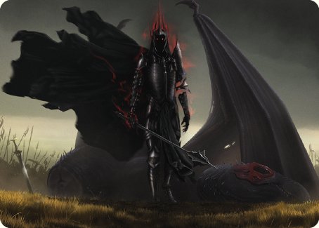 Witch-king of Angmar Art Card [The Lord of the Rings: Tales of Middle-earth Art Series] MTG Single Magic: The Gathering | Red Claw Gaming